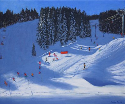 Skischule, Morzine, 2014 von Andrew Macara